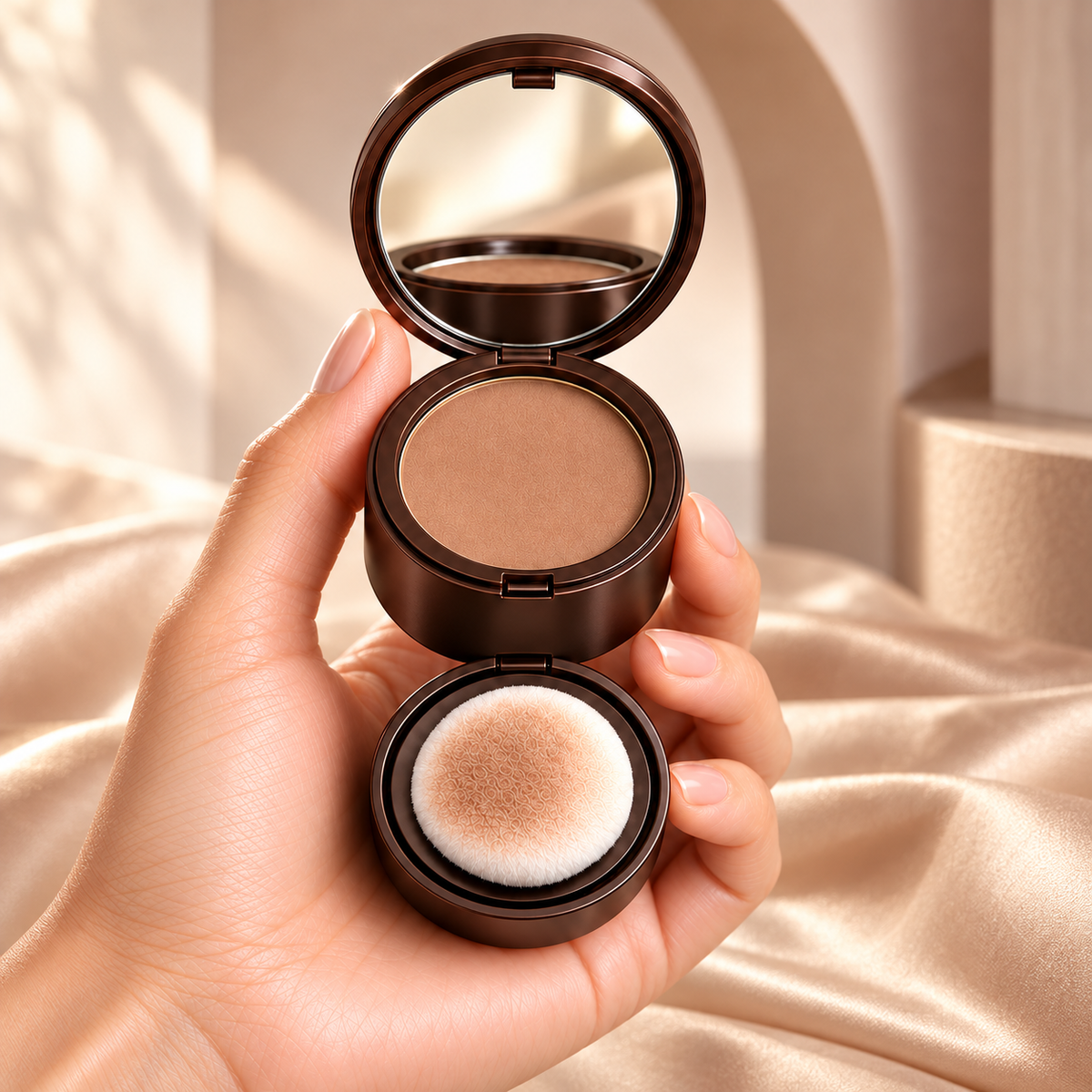 CrownBloom Hairline Fill Powder for Thinning Hair & Grays